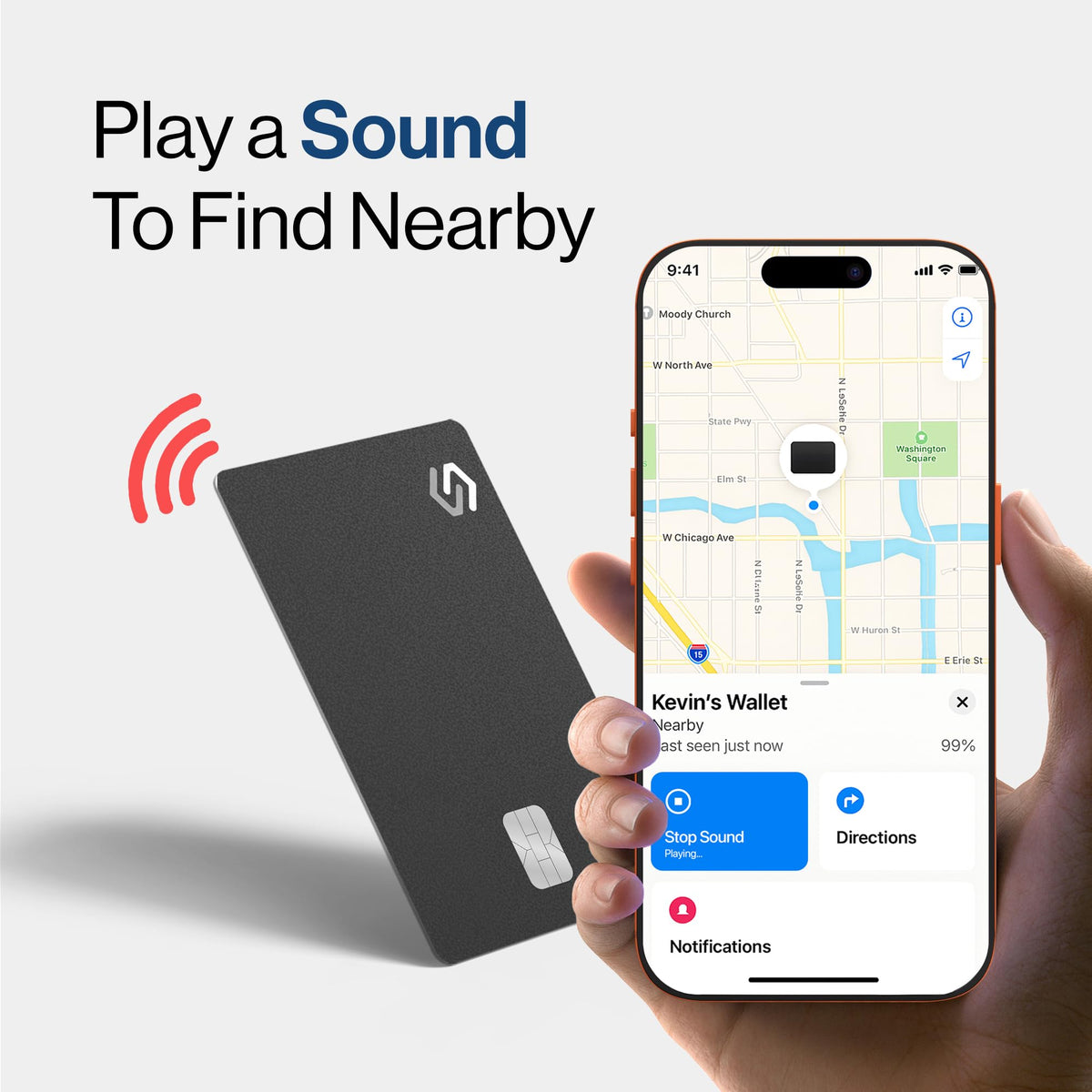 Spotminders PRO on wireless charging pad with fast recharge benefit