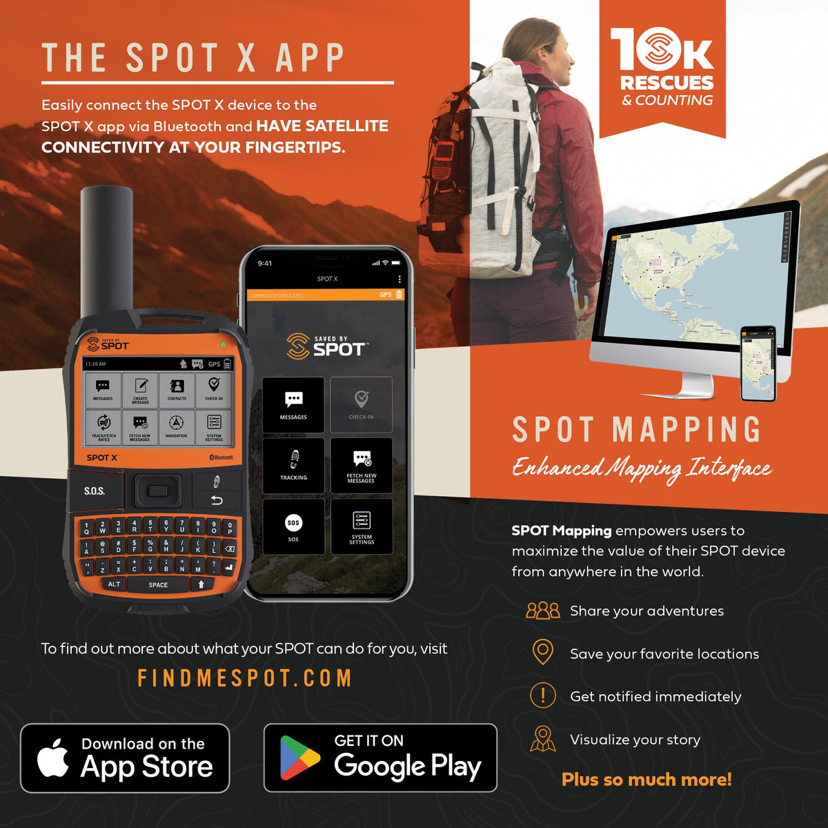 SpotX micro USB cable for fast charging and data transfer in the field.