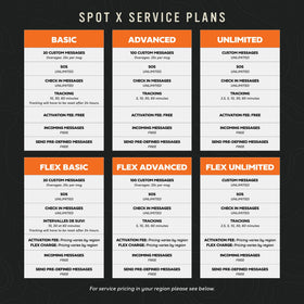 SpotX quick start guide helps you activate service before your next adventure.