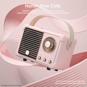 SpringFlora 400mAh battery enables on-the-go wireless listening.