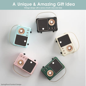 SpringFlora Bluetooth speaker delivers stable wireless streaming from devices.