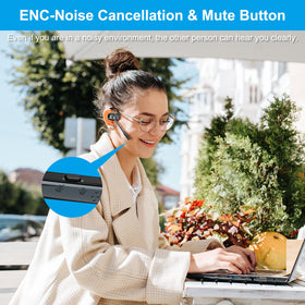 SproutingSound open-ear headphones gunmetal on-office use, comfortable all-day wear with ambient awareness.