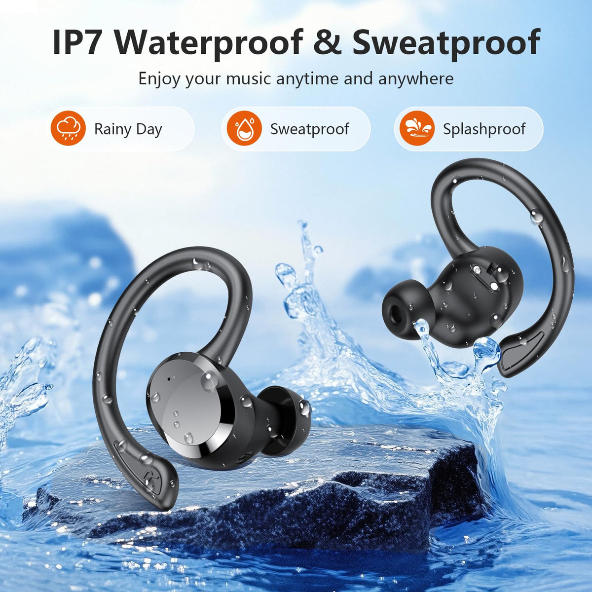 sprtoybat earbud driver close-up highlighting dual-layer graphene for rich sound