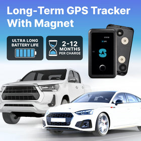 Atlas XL mounted with magnet for quick under-vehicle placement