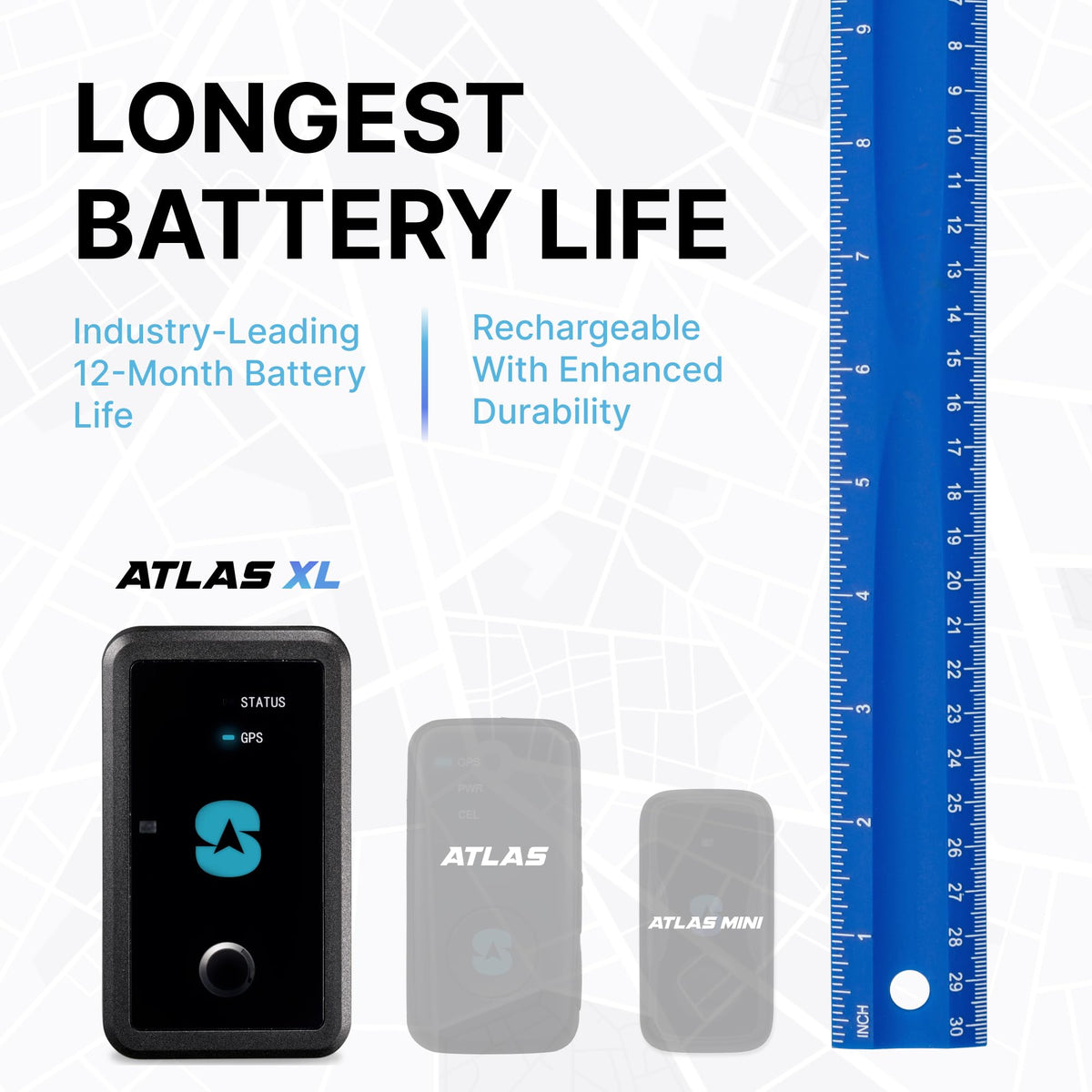 Atlas XL weatherproof design ready for harsh outdoor conditions