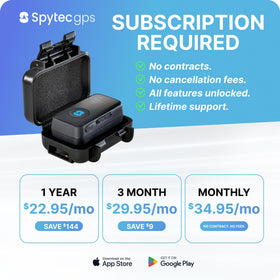 SpyTec Atlas real-time tracking with rapid location updates