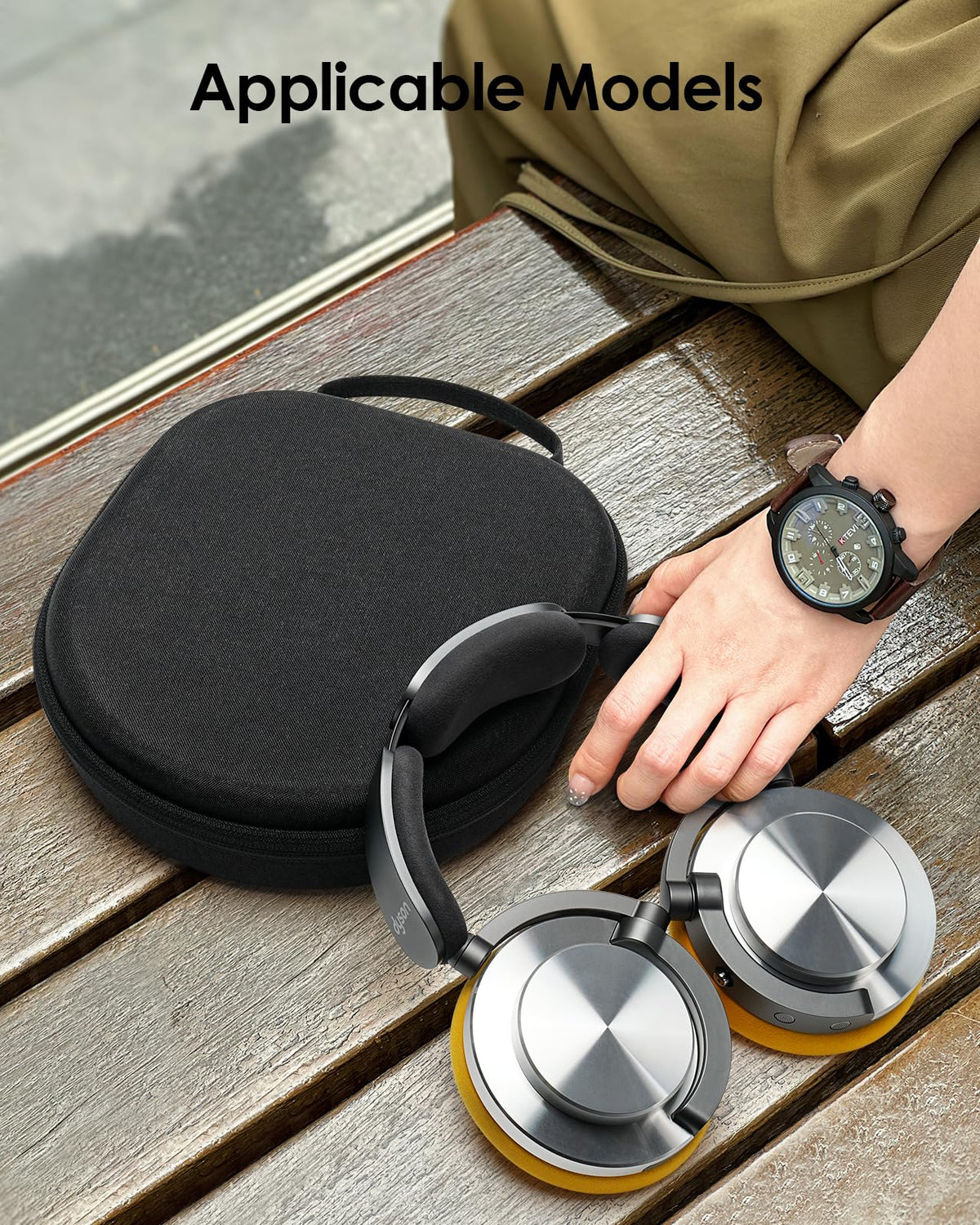 SQERO Dyson OnTrac/Zone case shockproof design shields against impacts
