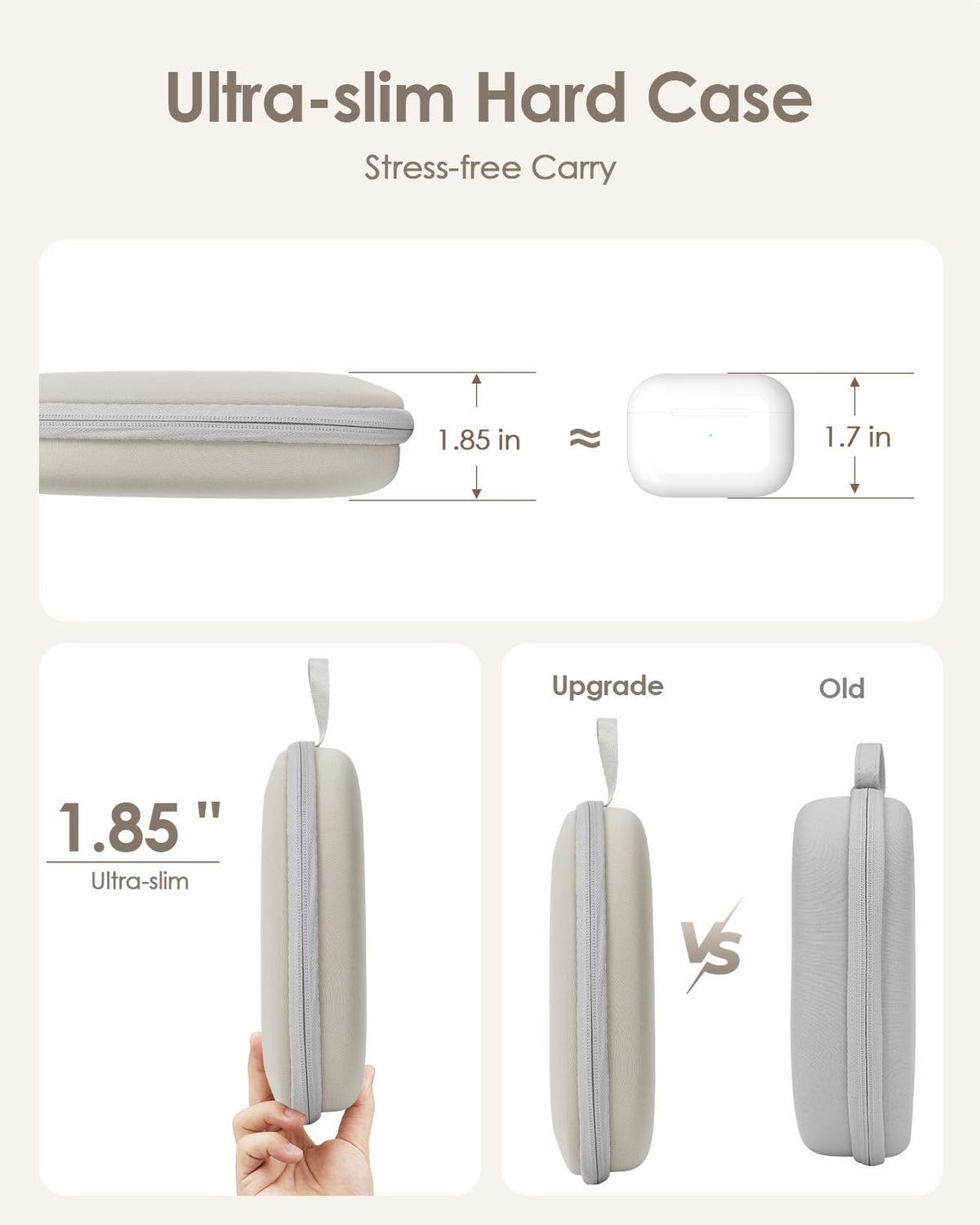 SQERO bottom elastic strap secures headphones to prevent shifting