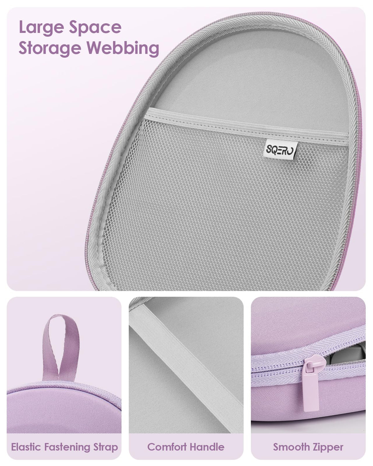 SQERO case grab handle enables easy, on-the-go carrying