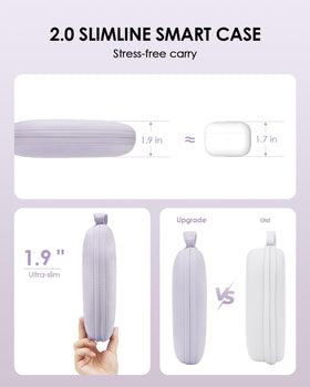 SQERO magnetic lid organizing cables for tidy travel convenience