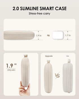 SQERO Smart Case 2.0 magnetic lid for neat accessory organization