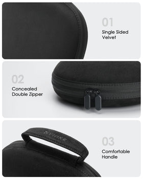 SQERO Smart Case 2.0 velvet lining interior cushions AirPods Max against scratches