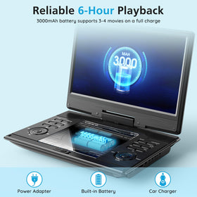SQQBZZ remote control for easy navigation of playback.