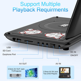 SQQBZZ side ports with headphone jack highlighting versatile connection options