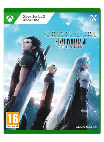 Square Enix Core Crisis Final Fantasy VII Reunion cover art highlights enhanced visuals for an immersive look