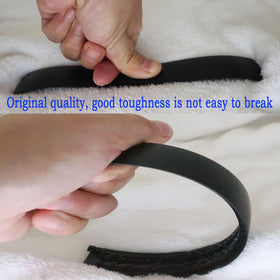 SRALOY leather pad with headband assembly for comfortable wear