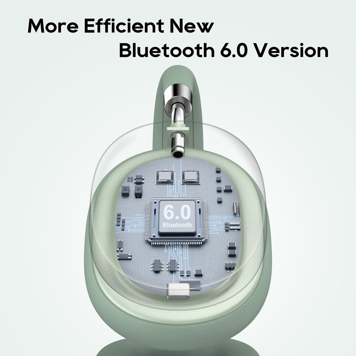 Srhythm NiceComfort 95 Bluetooth 6.0 delivers reliable wireless connection.