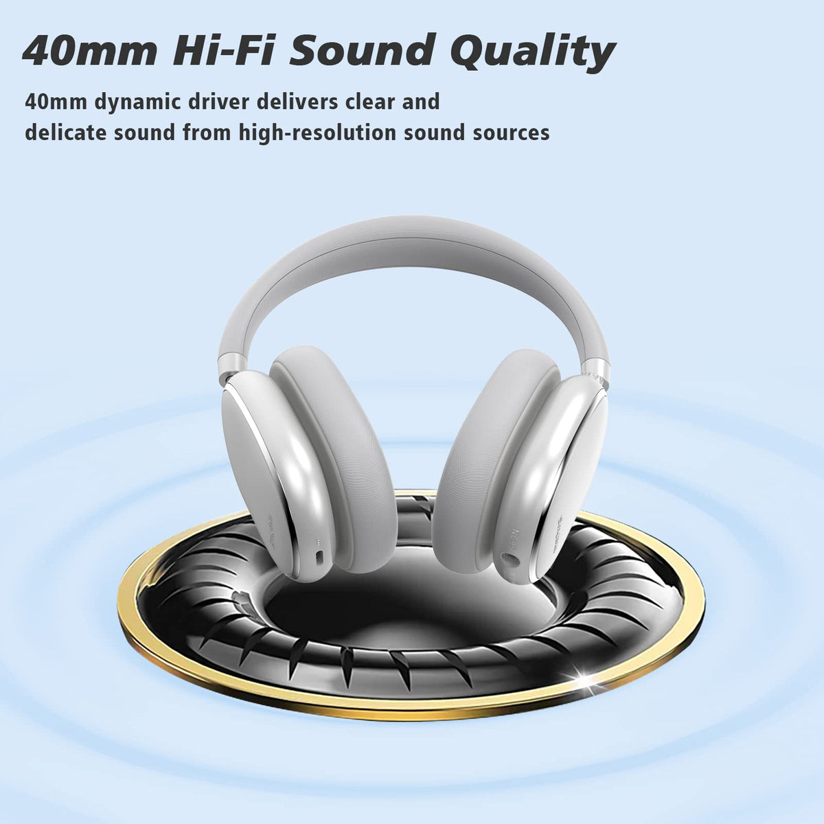 Srhythm NiceComfort 95 worn by commuter demonstrating noise isolation benefit