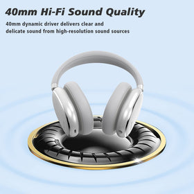 Srhythm NiceComfort 95 worn by commuter demonstrating noise isolation benefit