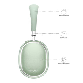 Srhythm NiceComfort 95 in transparency mode allows hearing surroundings safely.