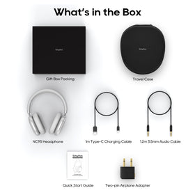 Srhythm NiceComfort 95 long battery life up to 100 hours.