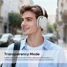 Srhythm NiceComfort 95 replaceable ear pads for lasting comfort.