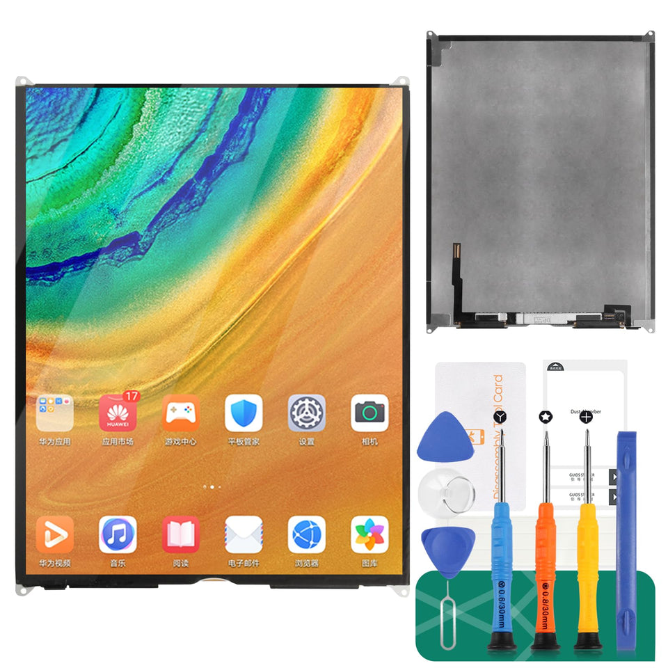 SRJTEK iPad 9 LCD screen replacement kit for crisp display restoration.
