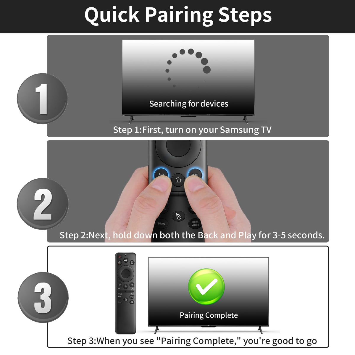 SRLEDL Compatibility with Samsung TVs including Neo QLED and Frame