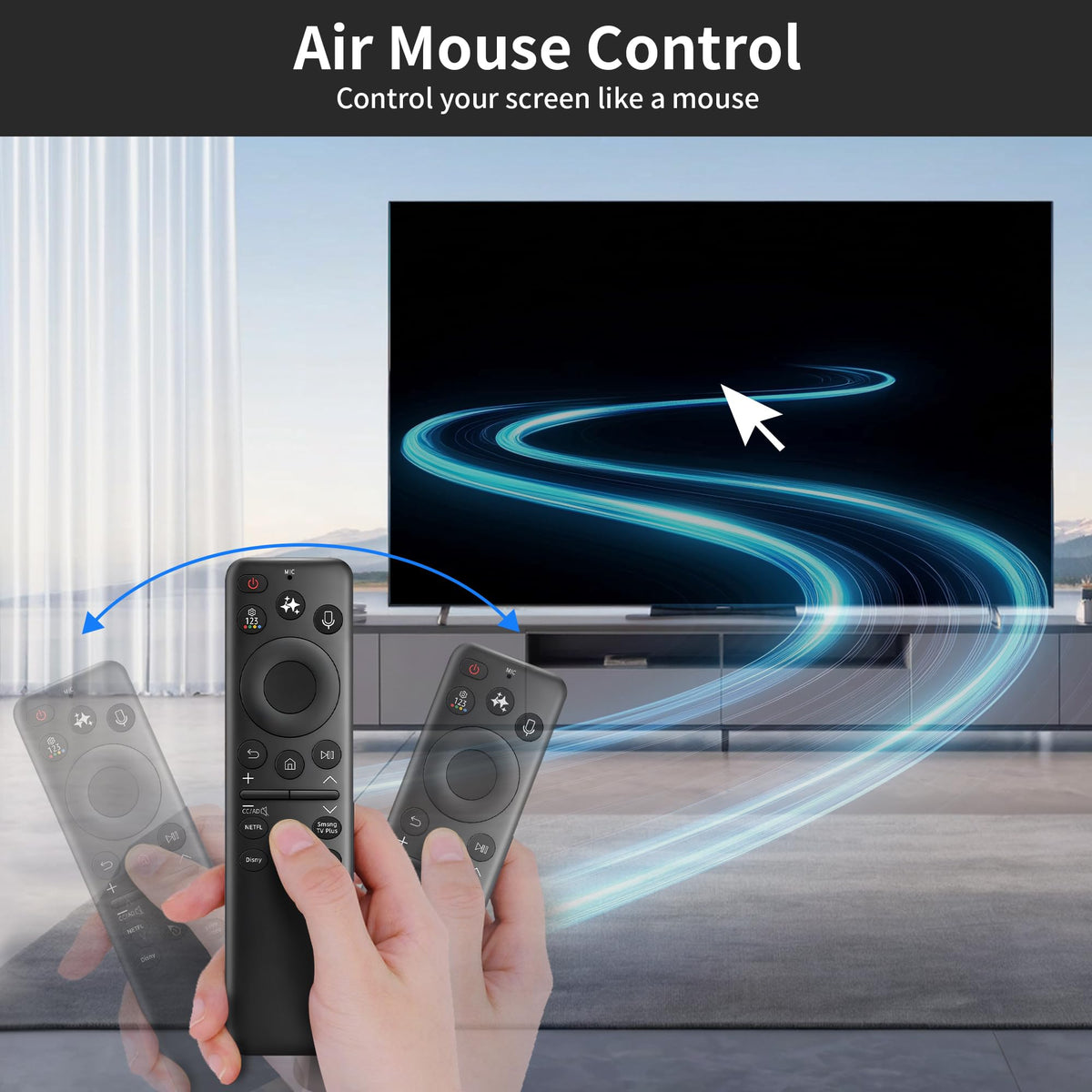 SRLEDL Solar Remote pointer control enables faster navigation in compatible apps