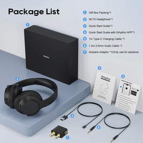Srhythm NiceComfort 15 Bluetooth 6.0 low latency keeps audio in sync with video