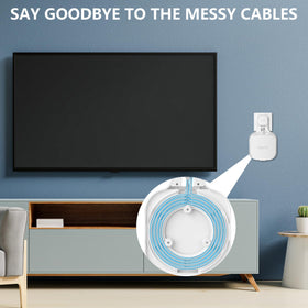 SSCEHCNY on-wall eero7 setup enables easy access and cleaning.