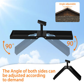 SSCEHCNY Starlink Gen 3 ridge mount with 360-degree pivot for precise alignment