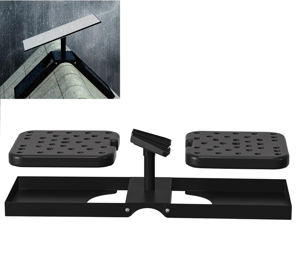SSCEHCNY Starlink Gen 3 ridge mount setup with non-penetrating clamp for roof safety