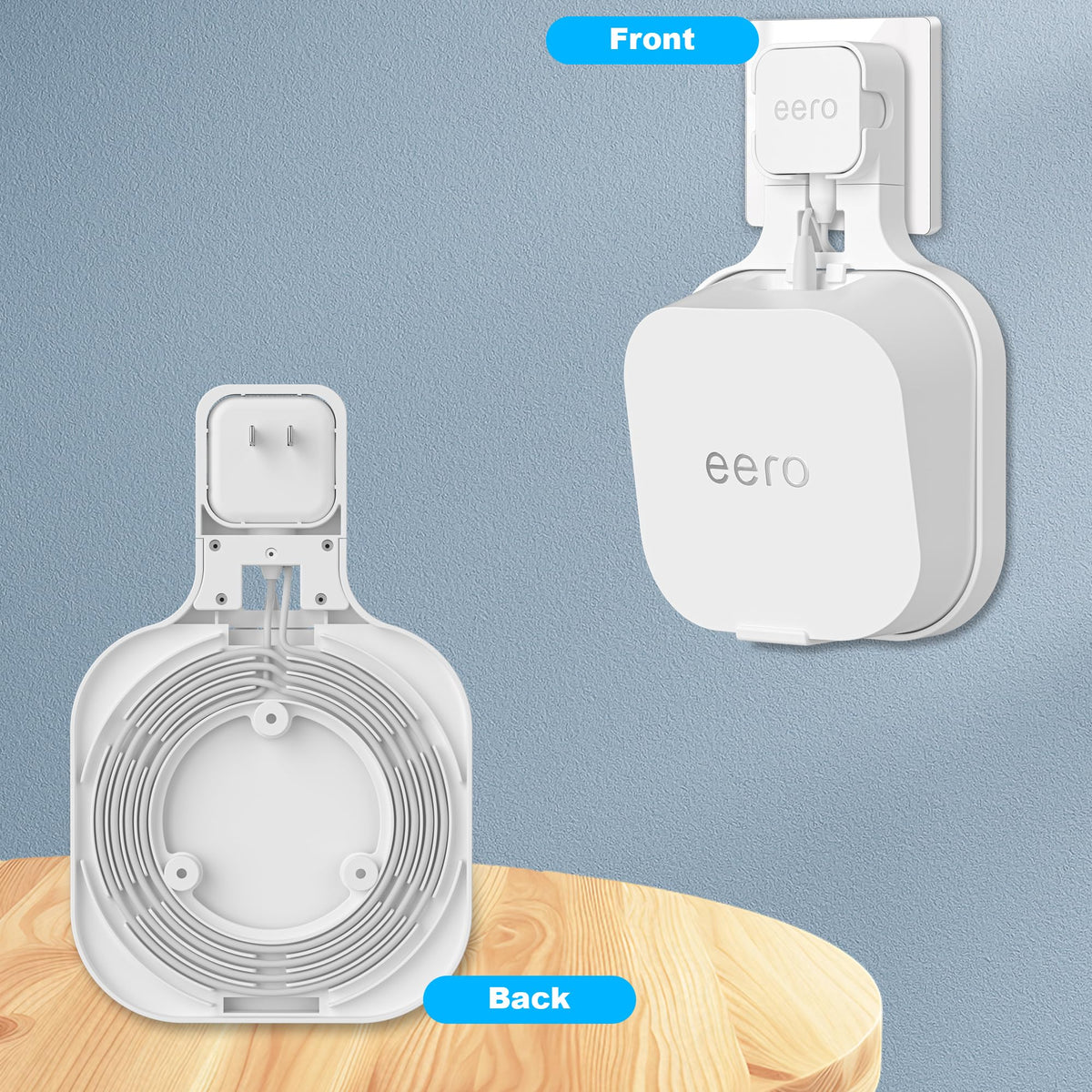SSCEHCNY wall-mount kit with measurements supports precise placement.