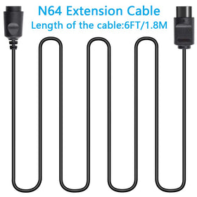 Ssgamer N64 extension cable anti-swing design for longer life