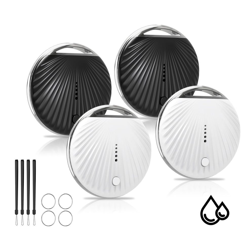 ssltvti Air Tracker Tags-4 Pack with keychain attachment for easy key tracking
