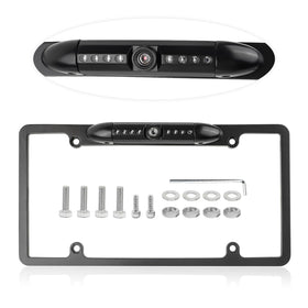SSNNUU license plate camera rear view for safer reversing and parking