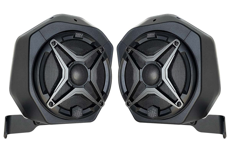 SSV Works rear speaker pods installed in a Ford Bronco for improved sound quality.