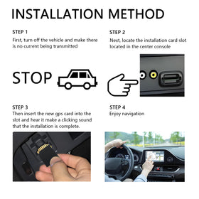 Stacool dashboard installation step showing easy card replacement.
