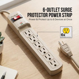 STANLEY close-up of rotating outlet cover showing child and dust protection benefit