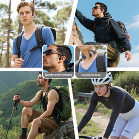 STAR4EVER IPX5 sweatproof design withstands rain and workouts.