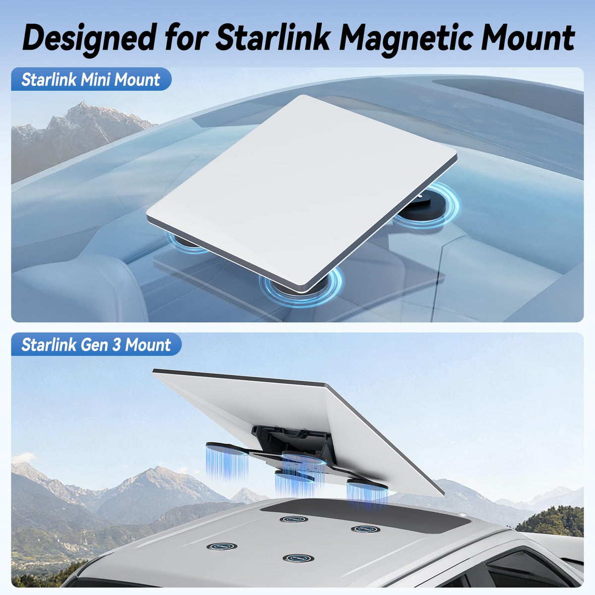 STARGEAR plate with 3M adhesive liner partially peeled demonstrating easy peel-and-stick installation