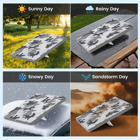 STARGEAR cover mounted on RV roof illustrating outdoor readiness