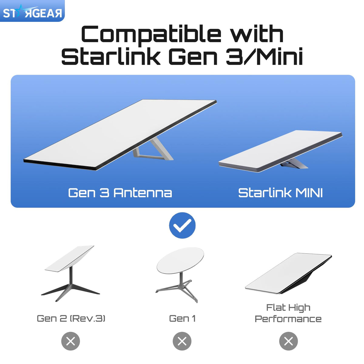 STARGEAR cable length scale with hand illustrating 32.8ft reach advantage