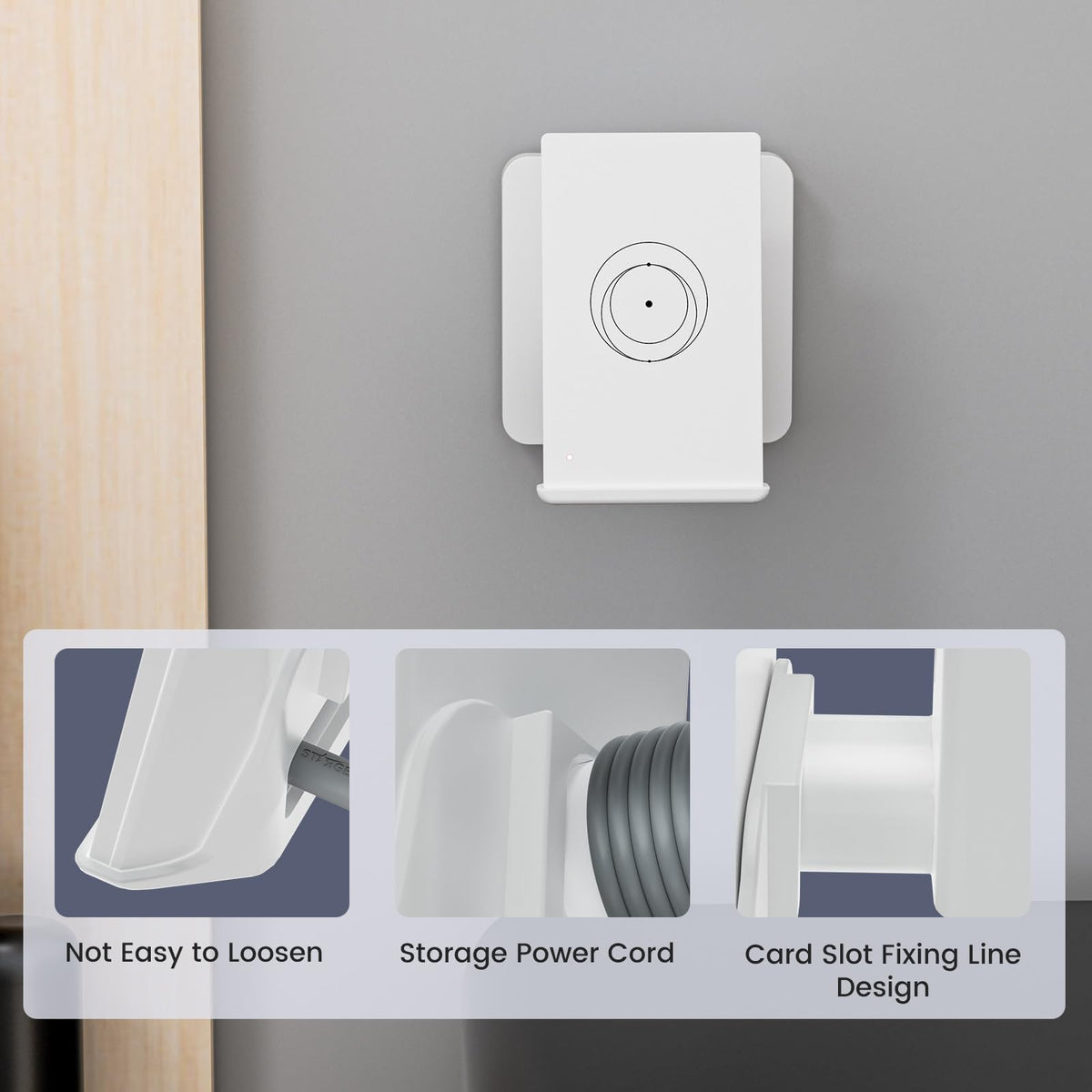 STARGEAR minimalist design blends with decor while concealing electronics.