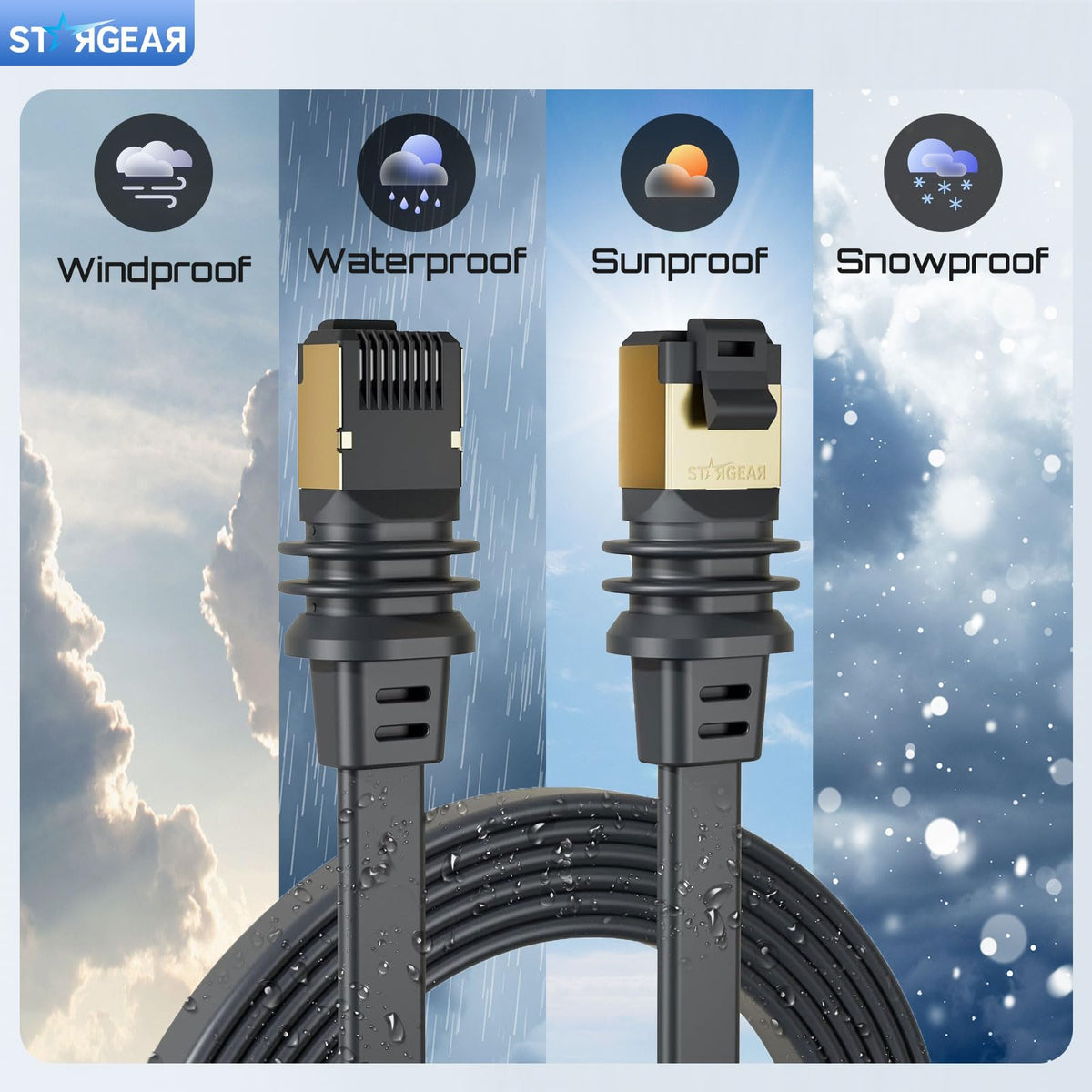 STARGEAR packaging label and specs showing product compatibility clarity