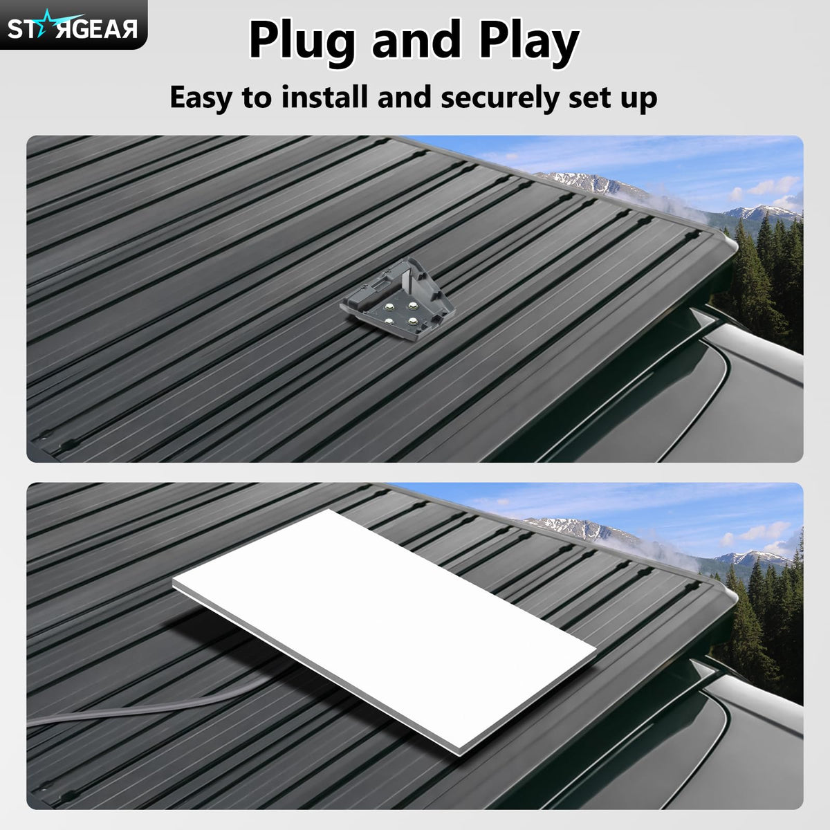 STARGEAR Starlink Gen 3 Mount anti-theft screw enhances security