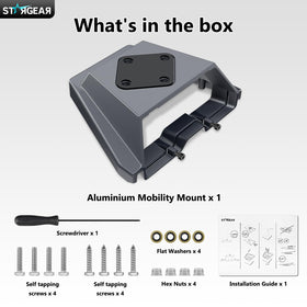 STARGEAR Starlink Gen 3 Mount secures car, RV, and boat installations