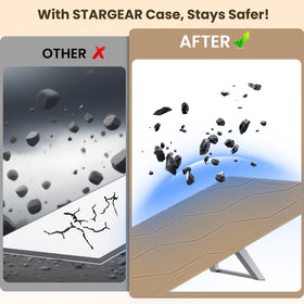 STARGEAR Starlink Gen 3 Case UV-stable material resists aging in sun exposure.