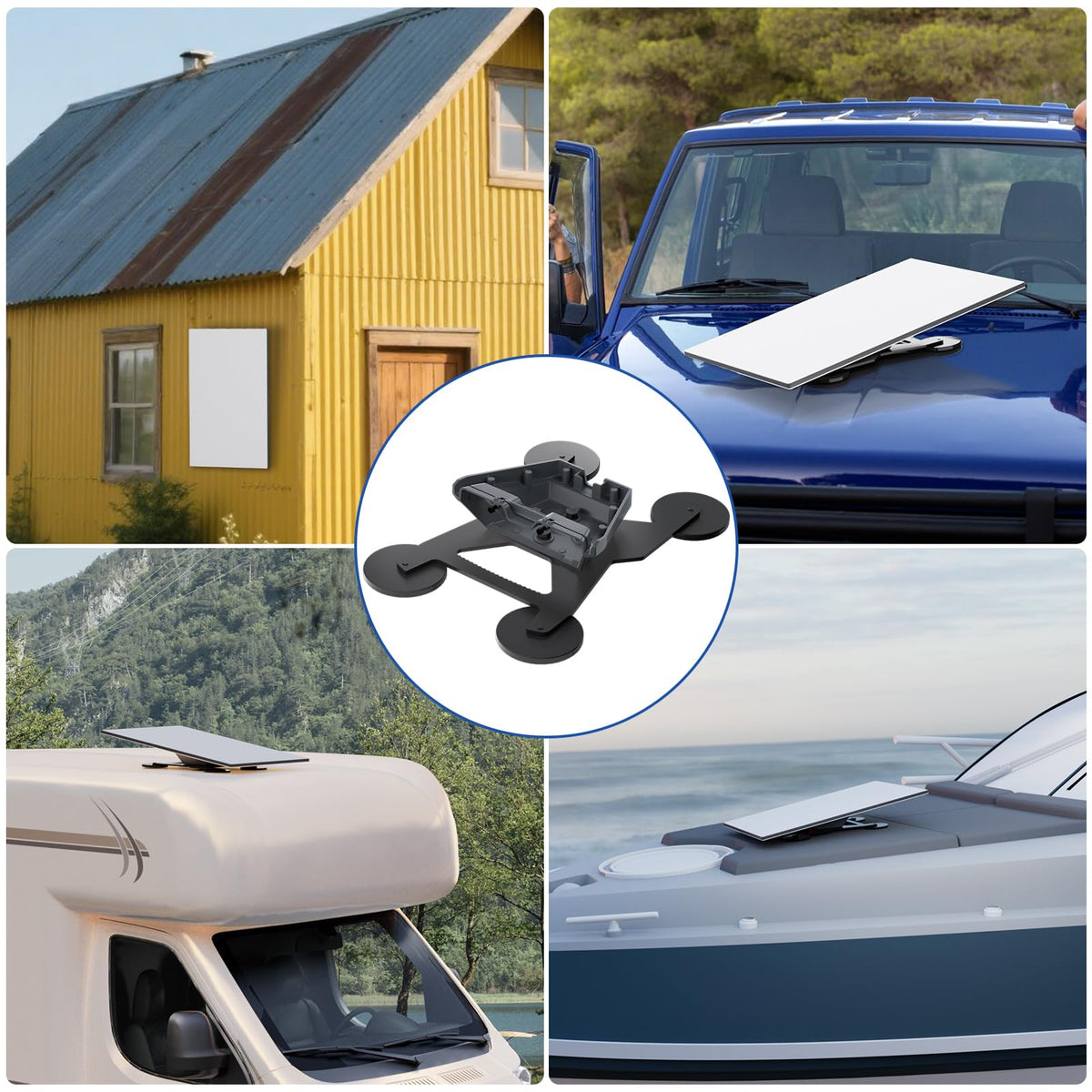 STARGEAR Starlink Gen3 mount withstands outdoor weather with durable construction.